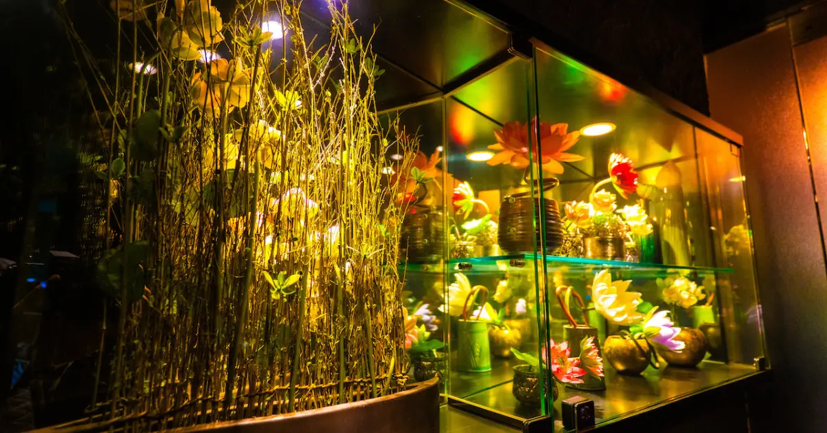 船橋ヴェルージュの通路（店内内装）