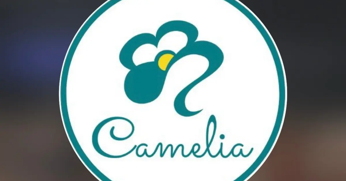 ｛神田 カメリアビアンコ （camelia bianco）｝のロゴ