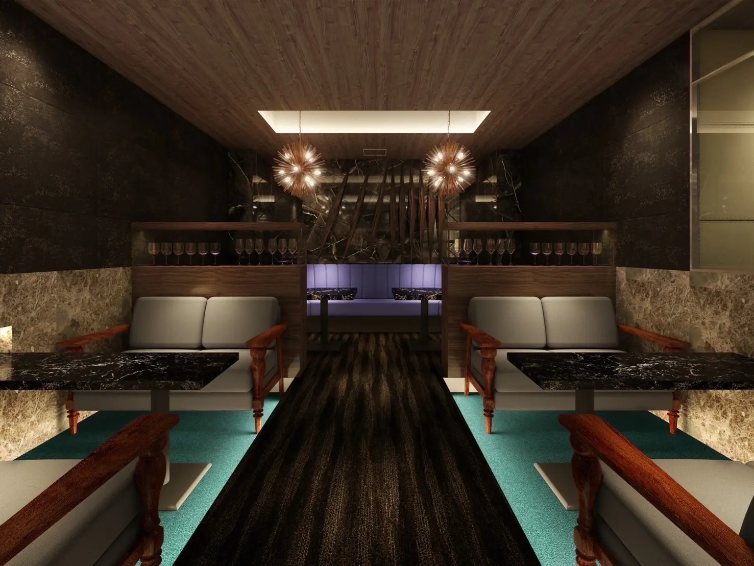 銀座アスティの店内画像