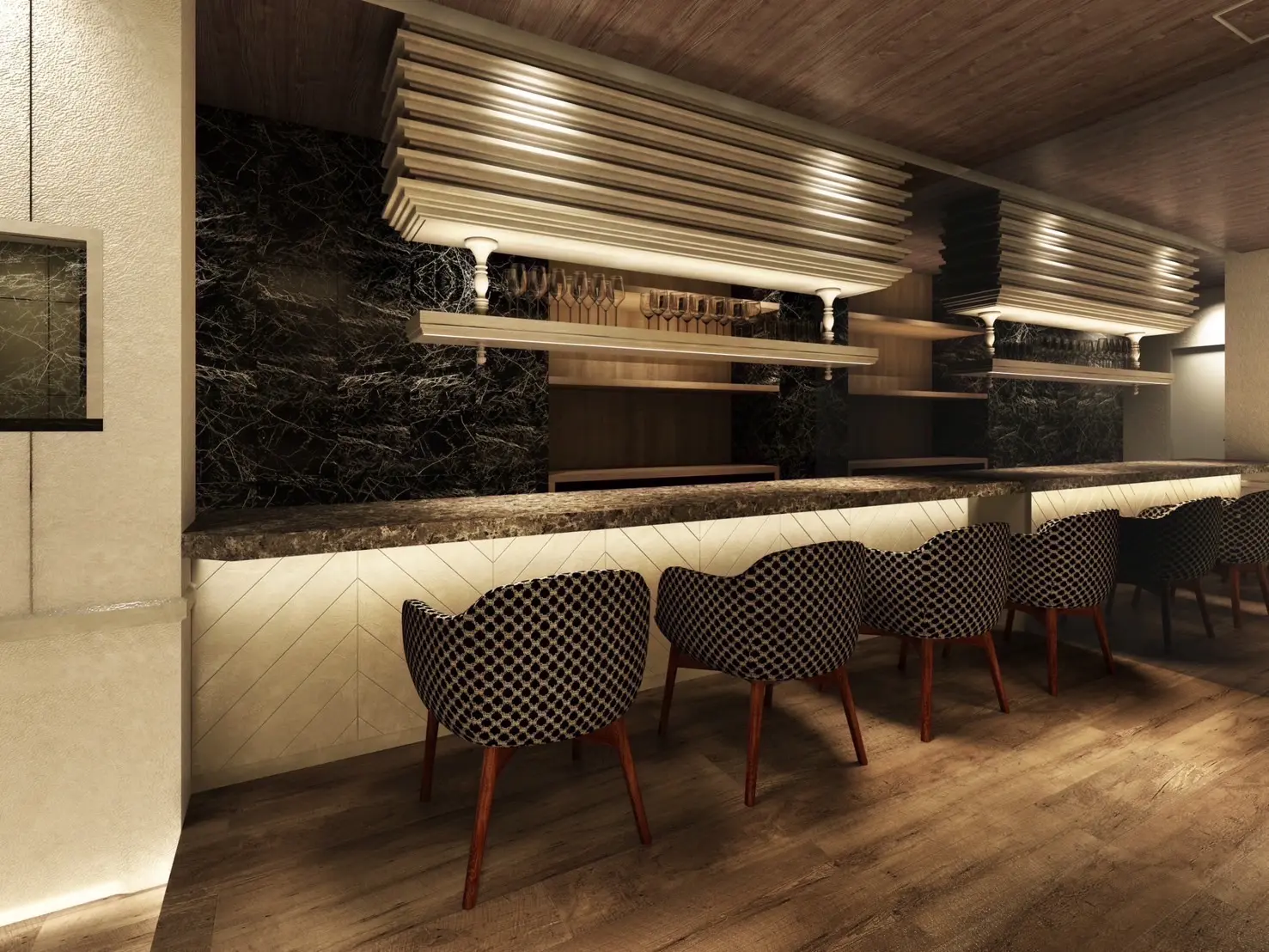 銀座アスティの店内画像