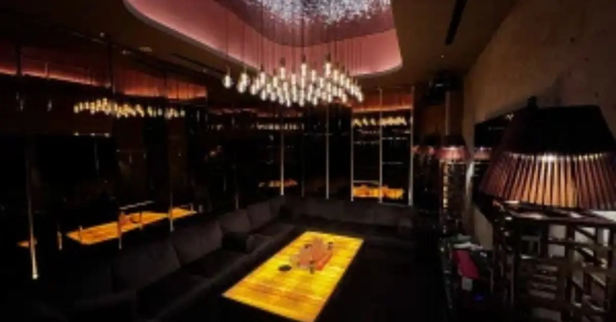 銀座ベルラウンジの個室VIPルーム 店内内装