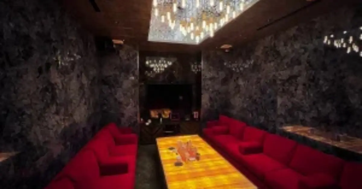 銀座ベルラウンジのセカンド個室VIPルーム 店内内装