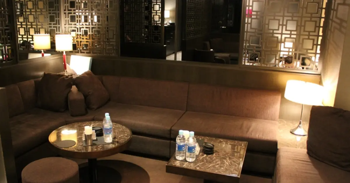 新宿歌舞伎町バシュロン（club BACHERON ）のVIPルーム店内内装