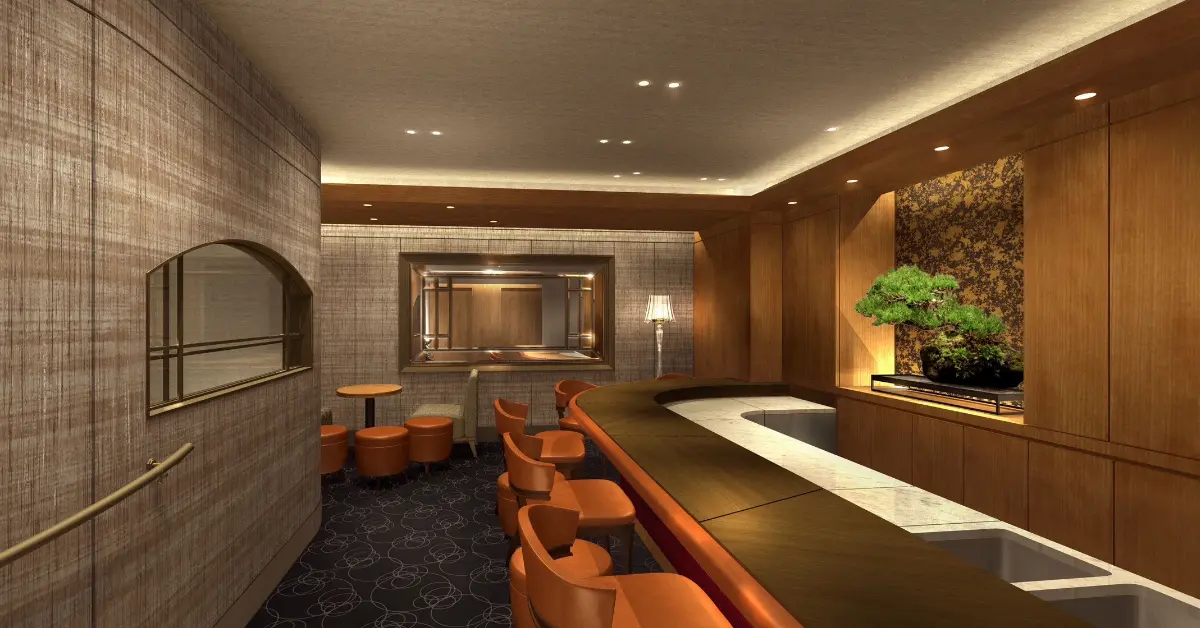 銀座アルマのカウンター席（店内内装） - クラブ体入求人