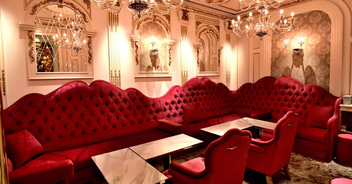 ｛銀座 ファースクラブ雅 （FIRT CLUB MIYABI）｝の個室VIP 店内内装