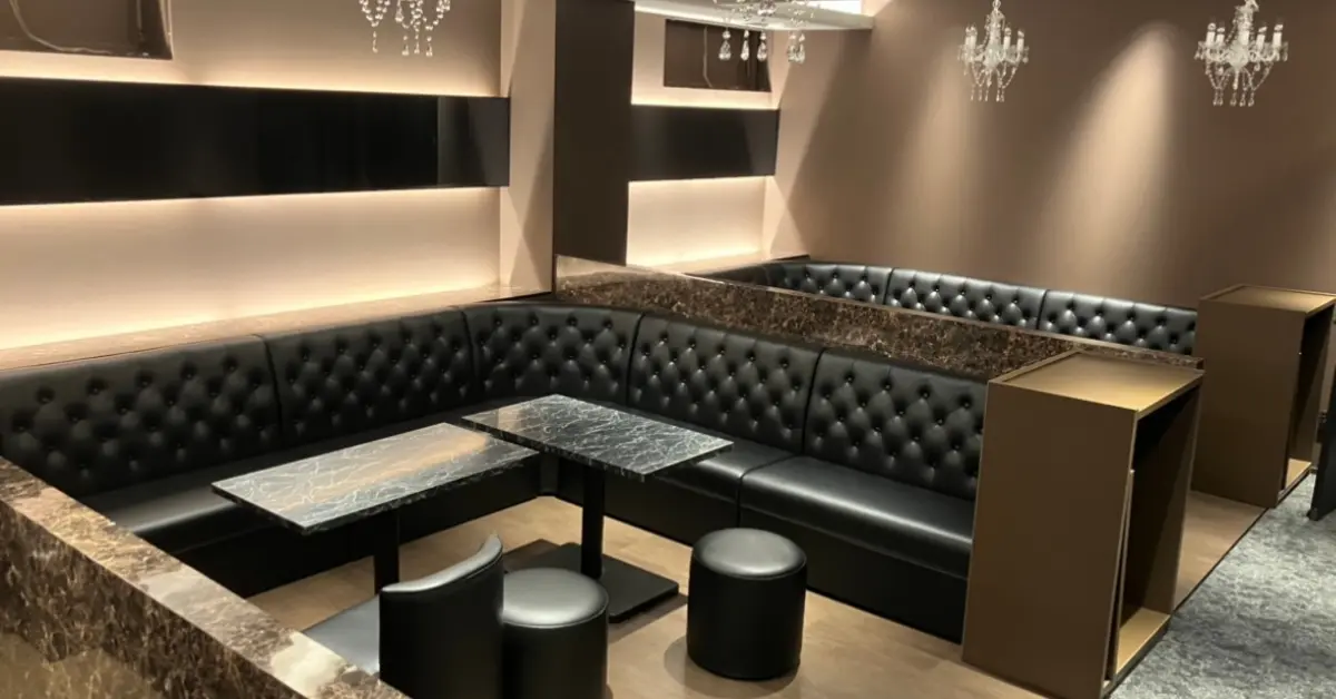 上野ルクソールのメインフロア（店内内装） - キャバクラ体入求人