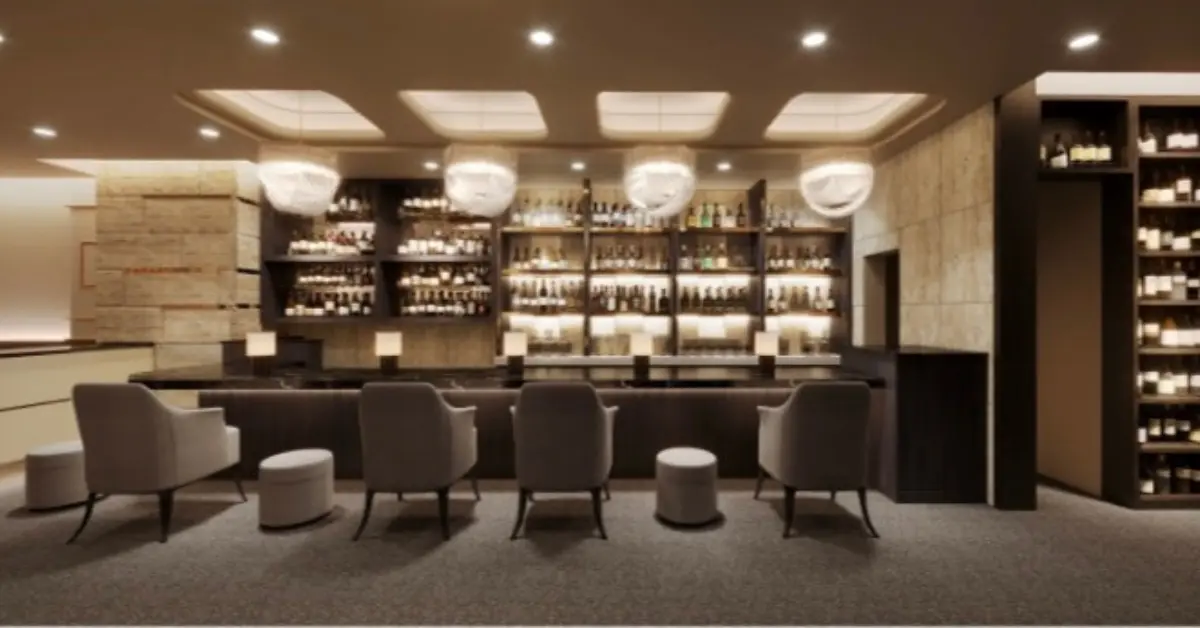 銀座アリアのメインフロア（店内内装・カウンター側から撮影） - 高級クラブ体入求人