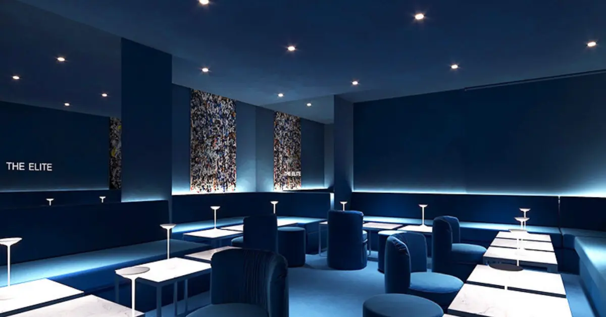 六本木ジエリートのメインフロア(店内内装・セカンドフロア) - 会員制ラウンジ体入求人