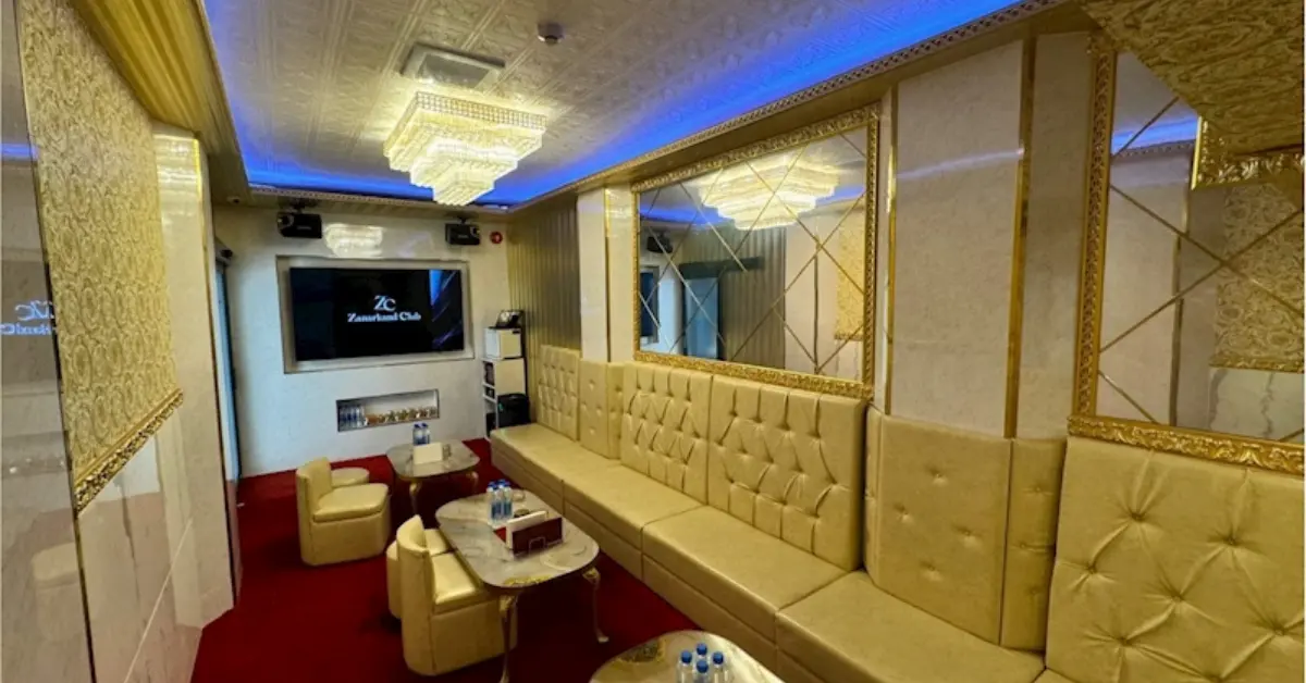 木更津ザナルカンドクラブの個室VIPルーム 店内内装