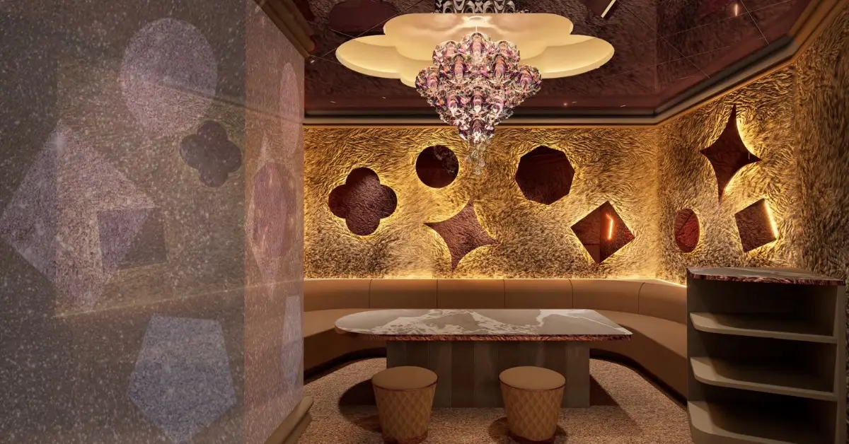 六本木バロンのサード個室VIPルーム 店内内装