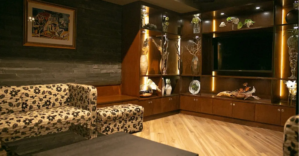 神田ラヴィエ（La vie et）のVIPルームを撮影した店内内装