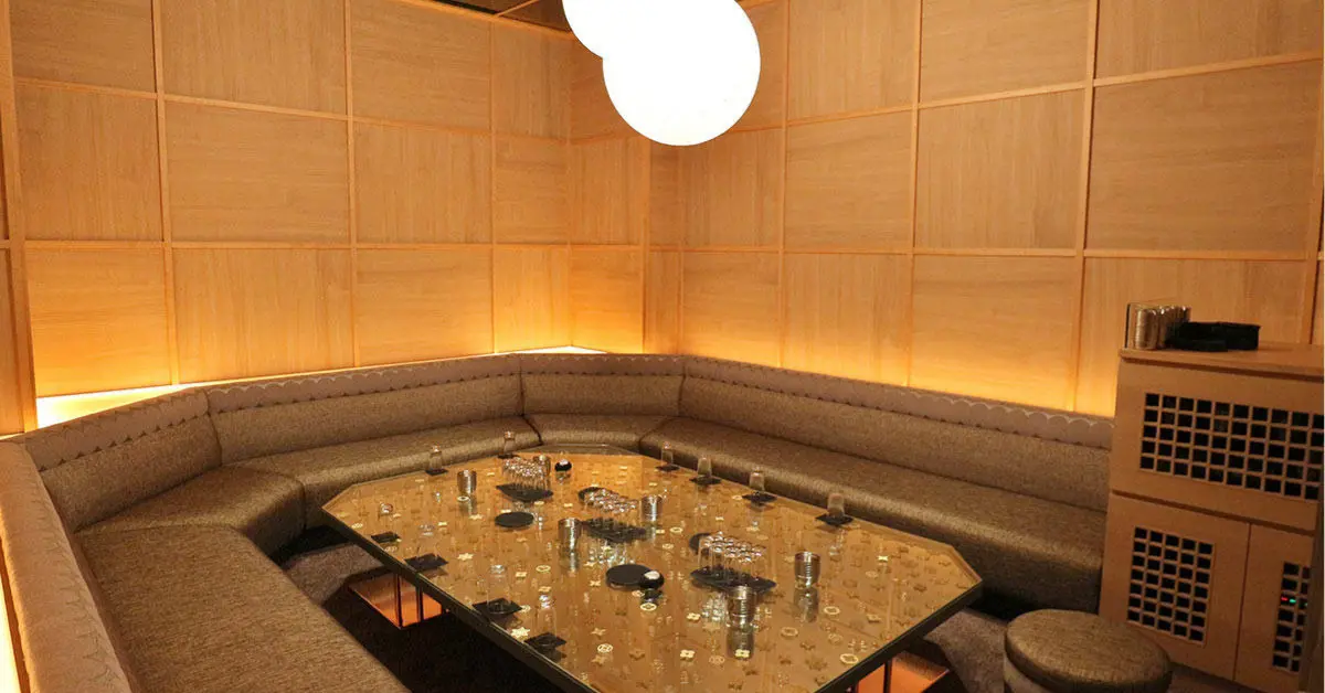 新宿歌舞伎町ハナビのVIPルーム 店内内装