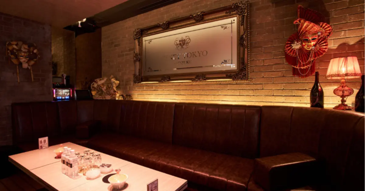 新宿歌舞伎町ベネ東京(VENET TOKYO SHINJUKU)のVIPルームを撮影した店内内装