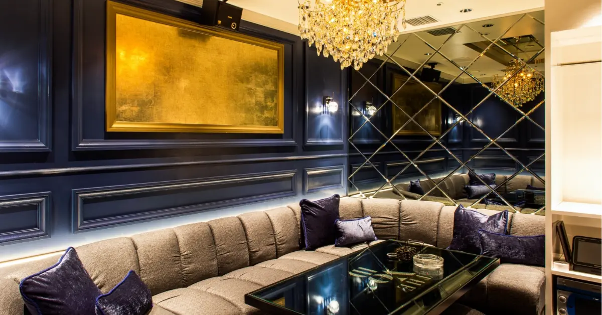 銀座ジェイヴォーグ（J-VOGUE）のSuiteVIPルームを撮影した店内内装