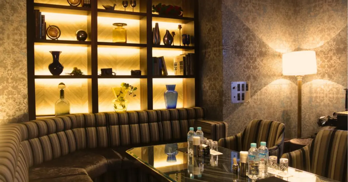 銀座サードフロアー（THIRD FLOOR）のVIPルームを撮影した店内内装