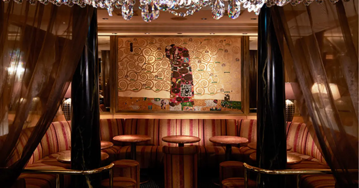 銀座チック（CHICK）のサブVIPルームを撮影した店内内装