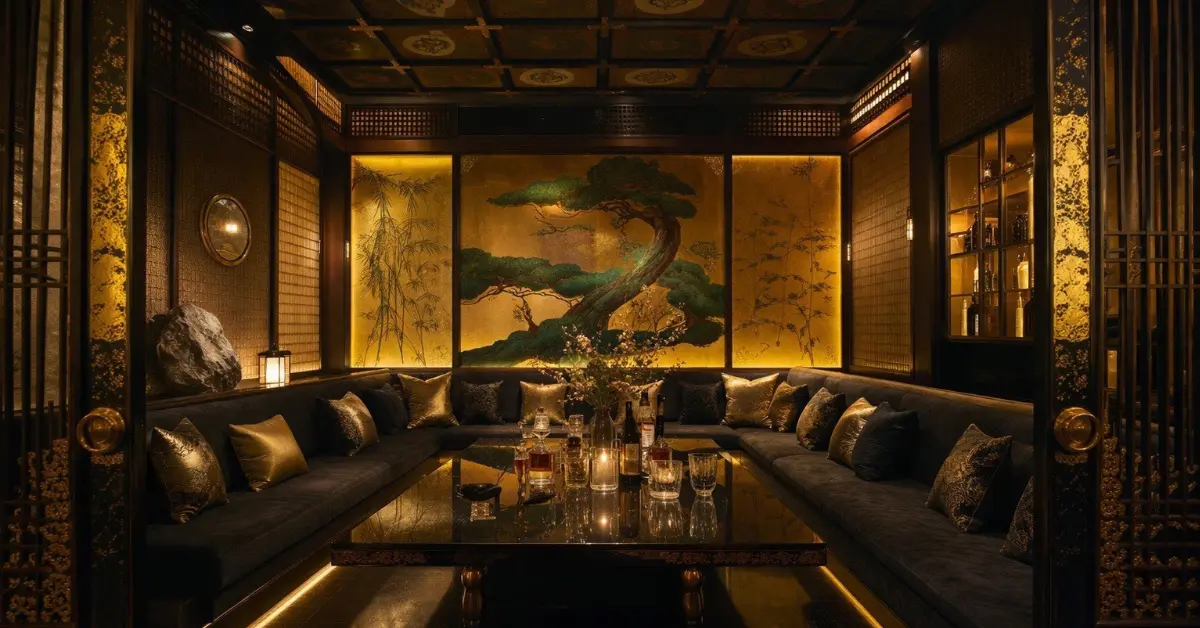 {上野 ルミナス (LIMINOUS)}の個室VIPルームを撮影した店内内装