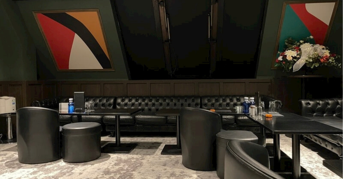 上野カポネ(club Capone)のVIPルームを撮影した店内内装