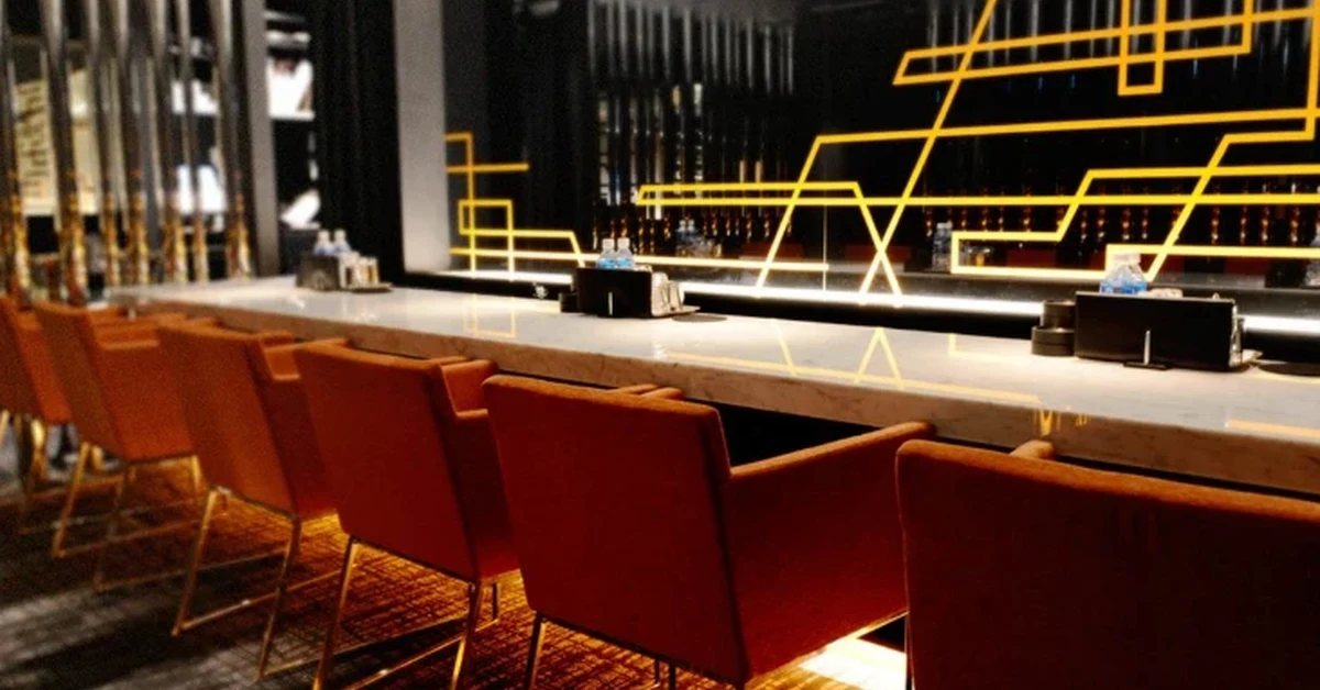 北新地エース（CLUB A）の店内・メインフロア