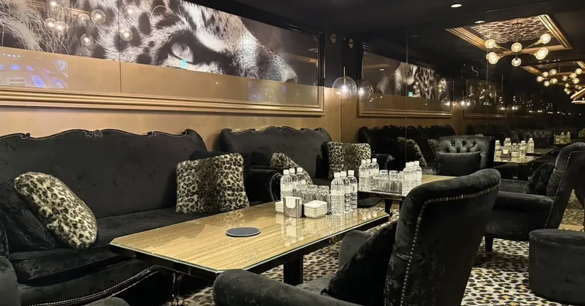 六本木ズートウキョウの個室VIPルームを撮影した店内内装